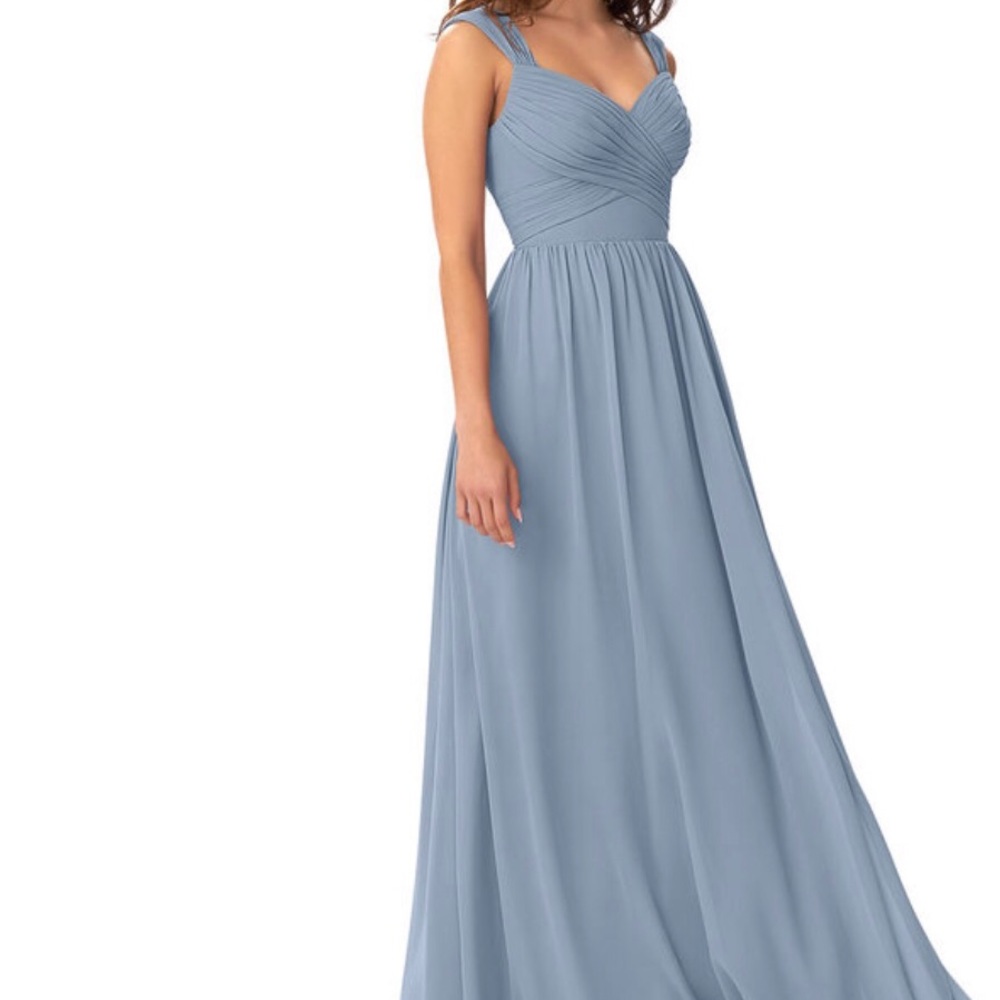 Azazie Dusty Blue Bridesmaid Dress